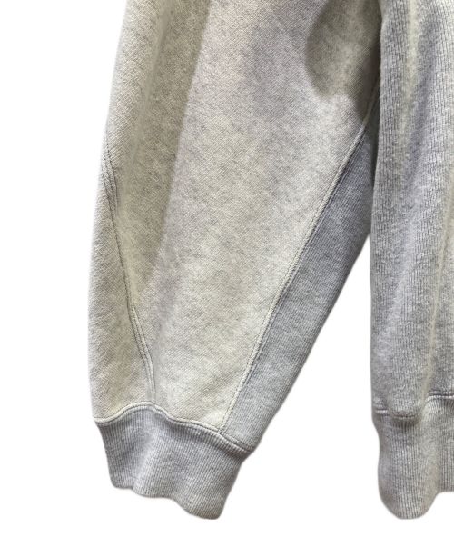 Champion（チャンピオン）Champion (チャンピオン) N.HOOLYWOOD (エヌ ハリウッド) HOODED SWEATSHIRT MULTI エクリュ×ライトグレー サイズ:LARGEの古着・服飾アイテム