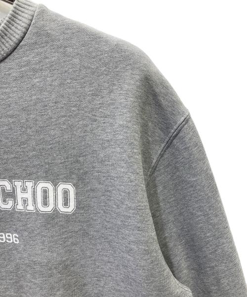 JIMMY CHOO（ジミーチュウ）JIMMY CHOO (ジミーチュウ) JC カレッジスウェット グレー サイズ:XSの古着・服飾アイテム