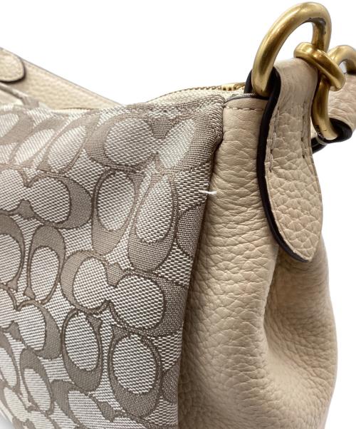 COACH（コーチ）COACH (コーチ) ワンショルダーバッグ ベージュの古着・服飾アイテム