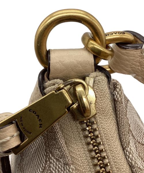 COACH（コーチ）COACH (コーチ) ワンショルダーバッグ ベージュの古着・服飾アイテム