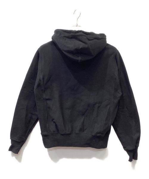Champion REVERSE WEAVE（チャンピオン リバース ウィーブ）Champion REVERSE WEAVE (チャンピオン リバース ウィーブ) プルオーバーパーカー ブラック サイズ:Sの古着・服飾アイテム