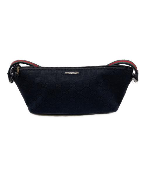 GUCCI（グッチ）GUCCI (グッチ) ワンショルダーバッグ ブラック サイズ:実寸サイズにてご確認ください。の古着・服飾アイテム