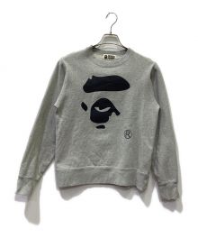 A BATHING APE（ア ベイシング エイプ）の古着「スウェット」｜ライトグレー