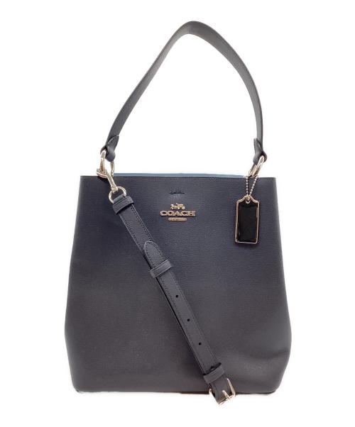 COACH（コーチ）COACH (コーチ) ショルダーバッグ ネイビーの古着・服飾アイテム