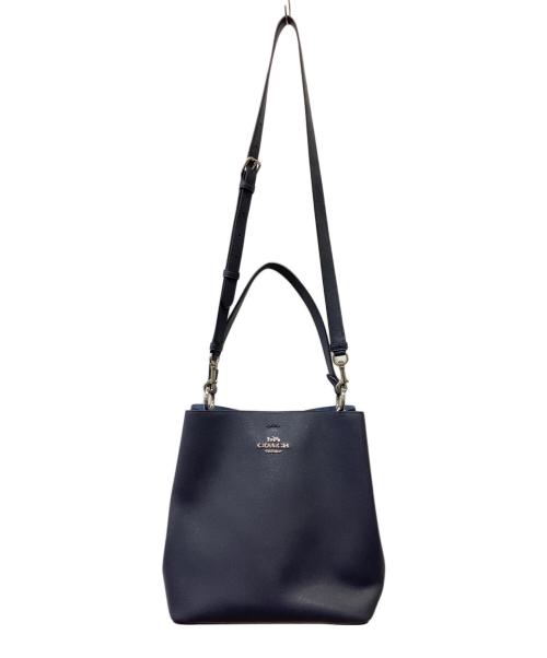 COACH（コーチ）COACH (コーチ) ショルダーバッグ ネイビーの古着・服飾アイテム