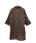 CREDONA (クレドナ) ウールロングコート ブラウン サイズ:F：14000円
