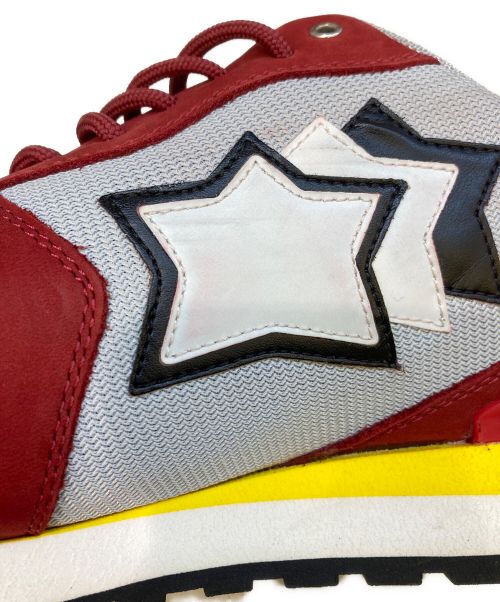 atlantic stars（アトランティックスターズ）atlantic stars (アトランティックスターズ) ANTARES ｽﾆｰｶｰ レッド×グレー サイズ:42の古着・服飾アイテム