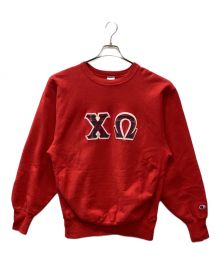 Champion REVERSE WEAVE（チャンピオン リバース ウィーブ）の古着「90'Sスウェット」｜レッド