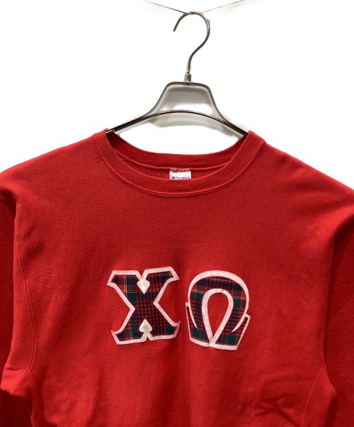 Champion REVERSE WEAVE（チャンピオン リバース ウィーブ）Champion REVERSE WEAVE (チャンピオン リバース ウィーブ) 90'Sスウェット レッド サイズ:XLの古着・服飾アイテム