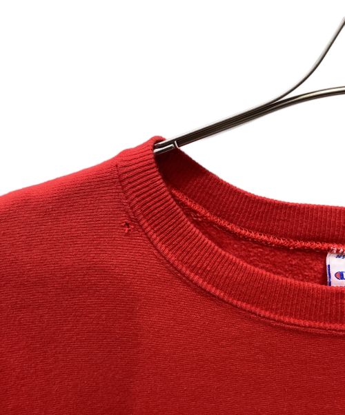 Champion REVERSE WEAVE（チャンピオン リバース ウィーブ）Champion REVERSE WEAVE (チャンピオン リバース ウィーブ) 90'Sスウェット レッド サイズ:XLの古着・服飾アイテム