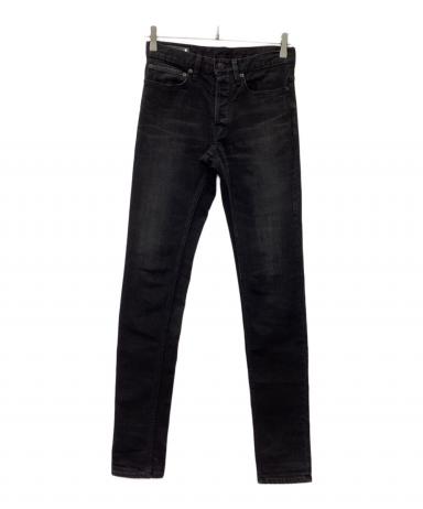定価38500円 MINEDENIM ハンドメイド 岡山　スキニーブラックデニム 中古・古着通販】MINEDENIM (マインデニム) スキニージーンズ ブラック