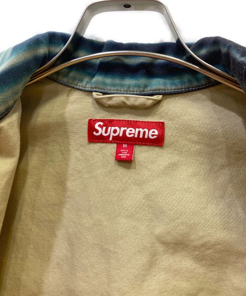 SUPREME（シュプリーム）SUPREME (シュプリーム) Mark Leckey Hardcore Patchwork Harrington Jacket ベージュ サイズ:Mの古着・服飾アイテム