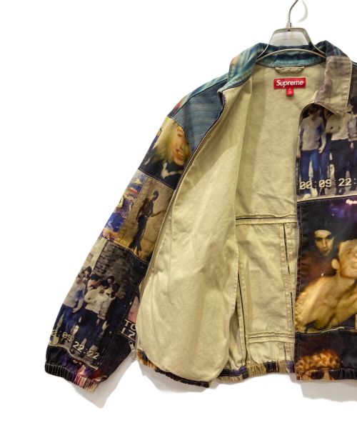 SUPREME（シュプリーム）SUPREME (シュプリーム) Mark Leckey Hardcore Patchwork Harrington Jacket ベージュ サイズ:Mの古着・服飾アイテム