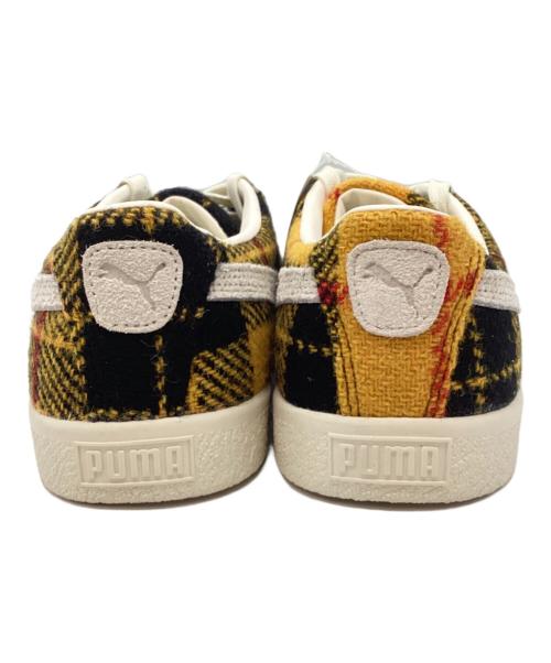 PUMA（プーマ）PUMA (プーマ) VTG HARRIS TWEED スニーカー イエロー×ブラック サイズ:27cm 未使用品の古着・服飾アイテム