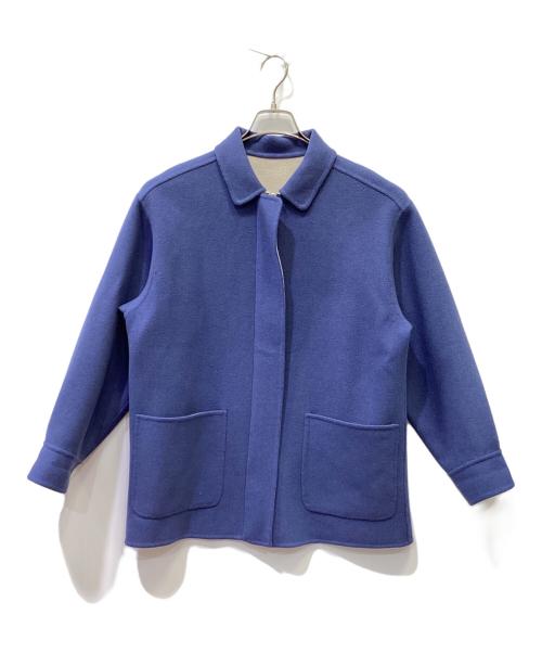 STEVEN ALAN（スティーブンアラン）STEVEN ALAN (スティーブンアラン) REVERSIBLE BLOUSON/コート ブルー×ベージュ サイズ:Mの古着・服飾アイテム