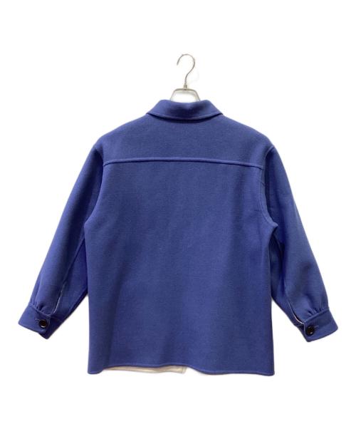 STEVEN ALAN（スティーブンアラン）STEVEN ALAN (スティーブンアラン) REVERSIBLE BLOUSON/コート ブルー×ベージュ サイズ:Mの古着・服飾アイテム