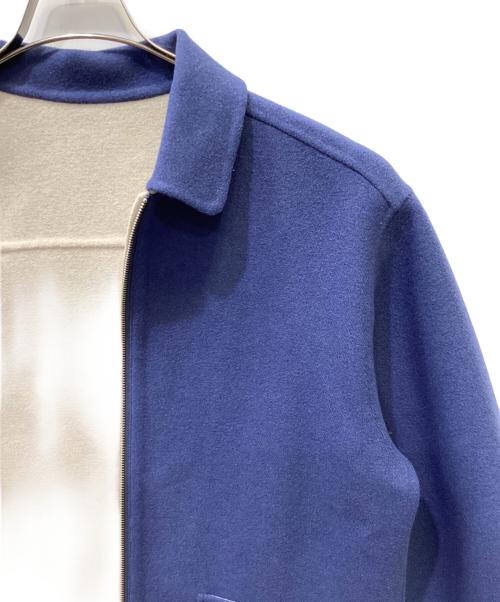 STEVEN ALAN（スティーブンアラン）STEVEN ALAN (スティーブンアラン) REVERSIBLE BLOUSON/コート ブルー×ベージュ サイズ:Mの古着・服飾アイテム