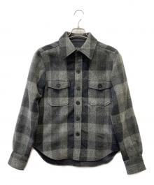 Rags McGREGOR（ラグスマックレガー）の古着「CPOジャケット」｜グレー×ブラック