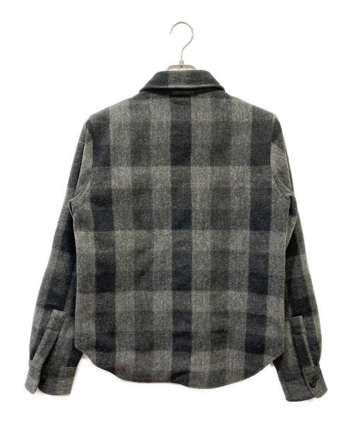 Rags McGREGOR（ラグスマックレガー）Rags McGREGOR (ラグスマックレガー) CPOジャケット グレー×ブラック サイズ:Sの古着・服飾アイテム