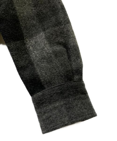 Rags McGREGOR（ラグスマックレガー）Rags McGREGOR (ラグスマックレガー) CPOジャケット グレー×ブラック サイズ:Sの古着・服飾アイテム