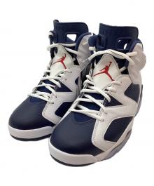 NIKE（ナイキ）の古着「Air Jordan 6 Retro "White and Midnight Navy"」｜ホワイト×ネイビー