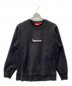 SUPREMEシュプリーム）の古着「BOX LOGO Crewneck」｜ブラック