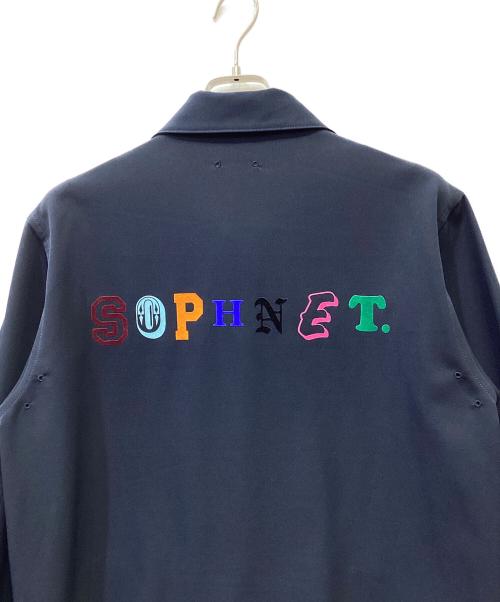 SOPHNET.（ソフネット）SOPHNET. (ソフネット) ジップジャケット ネイビー サイズ:Lの古着・服飾アイテム