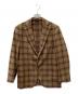 Belvest（ベルヴェスト）の古着「3Bチェックジャケット」｜ブラウン