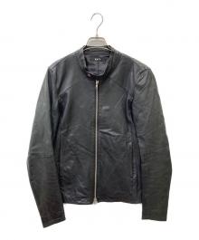 Lui's（ルイス）の古着「ラムレザージャケット」｜ブラック