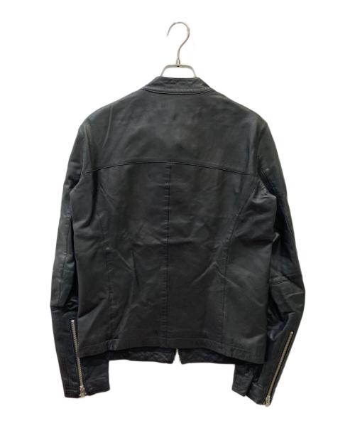 Lui's（ルイス）Lui's (ルイス) ラムレザージャケット ブラック サイズ:Sの古着・服飾アイテム