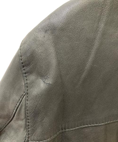 Lui's（ルイス）Lui's (ルイス) ラムレザージャケット ブラック サイズ:Sの古着・服飾アイテム