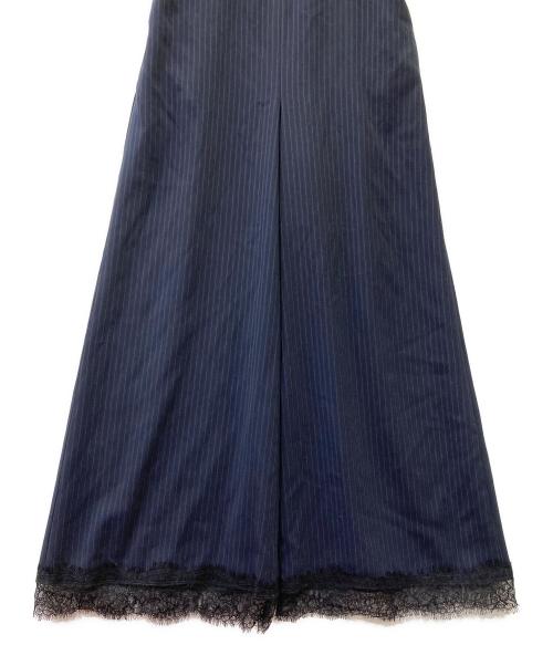 PRANK PROJECT（プランクプロジェクト）PRANK PROJECT (プランクプロジェクト) トリムレースオールインワン ネイビー サイズ:36の古着・服飾アイテム