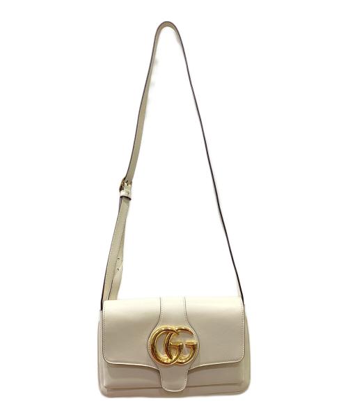 GUCCI（グッチ）GUCCI (グッチ) ショルダーバッグ アイボリーの古着・服飾アイテム