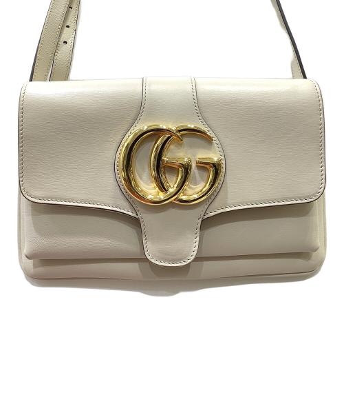GUCCI（グッチ）GUCCI (グッチ) ショルダーバッグ アイボリーの古着・服飾アイテム