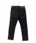 TRUE RELIGION (トゥルー レリジョン) ストレートデニムパンツ ブラック サイズ:29：6000円