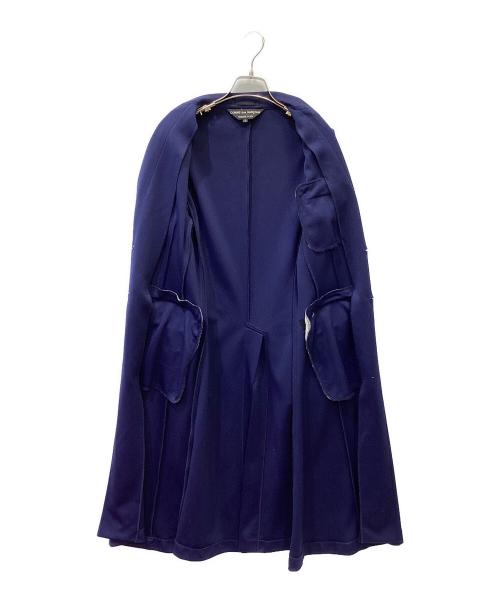 COMME des GARCONS HOMME PLUS（コムデギャルソンオムプリュス）COMME des GARCONS HOMME PLUS (コムデギャルソンオムプリュス) タイヤボタンジャケット ネイビー サイズ:Sの古着・服飾アイテム