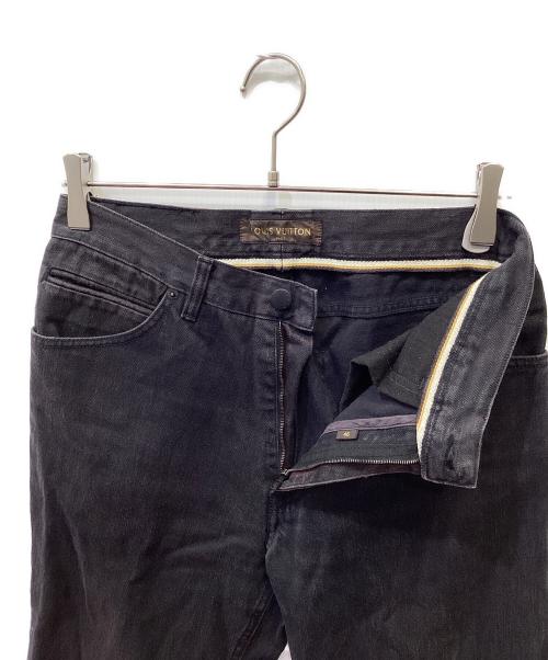 LOUIS VUITTON（ルイ ヴィトン）LOUIS VUITTON (ルイ ヴィトン) デニムパンツ ブラック サイズ:28の古着・服飾アイテム