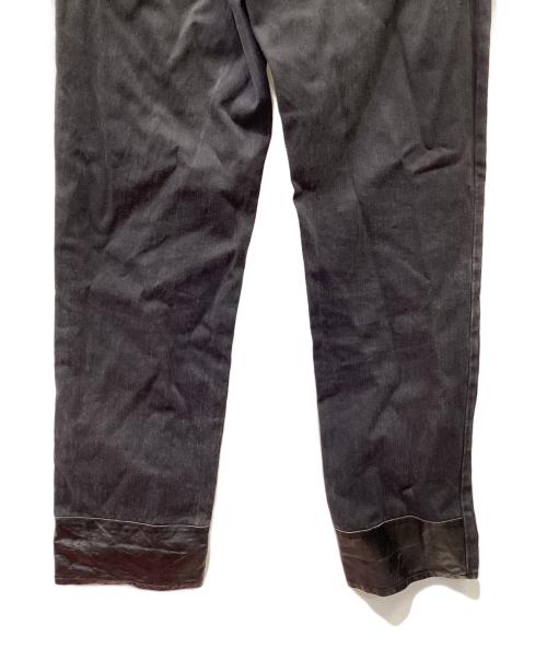 LOUIS VUITTON（ルイ ヴィトン）LOUIS VUITTON (ルイ ヴィトン) デニムパンツ ブラック サイズ:28の古着・服飾アイテム