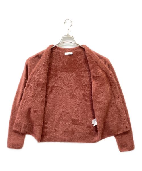 ATON（エイトン）ATON (エイトン) ニットカーディガン ボルドー サイズ:02の古着・服飾アイテム