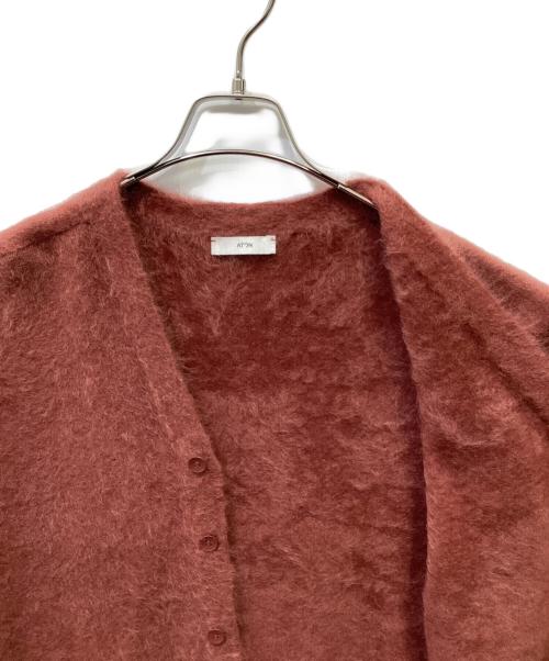 ATON（エイトン）ATON (エイトン) ニットカーディガン ボルドー サイズ:02の古着・服飾アイテム