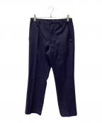 MARNIマルニ）の古着「Virgin Wool Twill Trousers/ウールパンツ」｜ネイビー