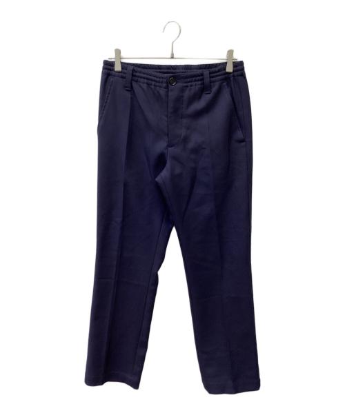 MARNI（マルニ）MARNI (マルニ) Virgin Wool Twill Trousers/ウールパンツ ネイビー サイズ:46の古着・服飾アイテム