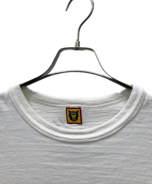 HUMAN MADE（ヒューマンメイド）HUMAN MADE (ヒューマンメイド) フェイスロゴTシャツ ホワイト サイズ:2XLの古着・服飾アイテム