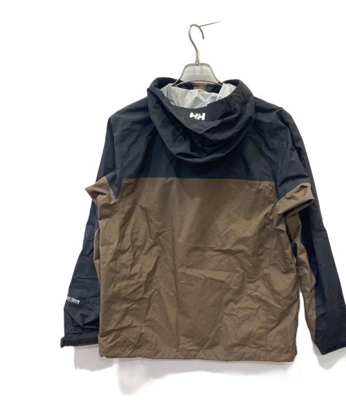 HELLY HANSEN（ヘリーハンセン）HELLY HANSEN (ヘリーハンセン) スカンザライトジャケット ブラウン×ブラック サイズ:Mの古着・服飾アイテム