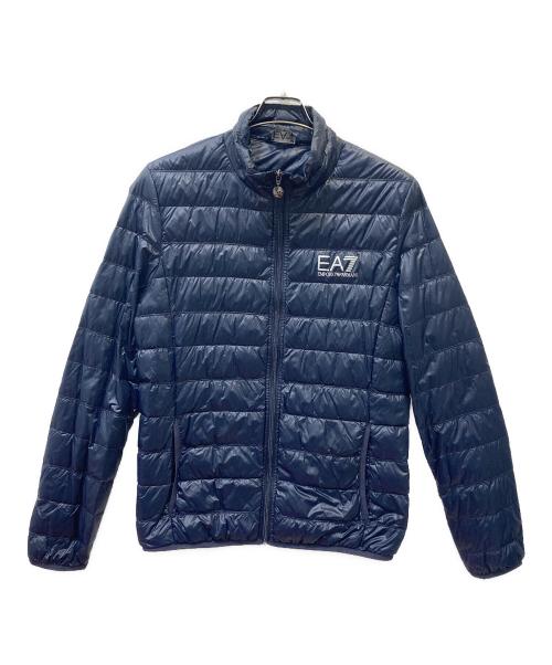 EMPORIO ARMANI（エンポリオアルマーニ）EMPORIO ARMANI (エンポリオアルマーニ) ライトダウンジャケット ブラック サイズ:Mの古着・服飾アイテム