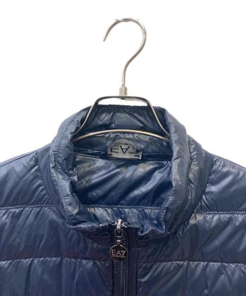 EMPORIO ARMANI（エンポリオアルマーニ）EMPORIO ARMANI (エンポリオアルマーニ) ライトダウンジャケット ブラック サイズ:Mの古着・服飾アイテム