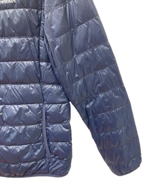 EMPORIO ARMANI（エンポリオアルマーニ）EMPORIO ARMANI (エンポリオアルマーニ) ライトダウンジャケット ブラック サイズ:Mの古着・服飾アイテム