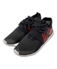 Y-3（ワイスリー）の古着「QASA LACE」｜ブラック×レッド