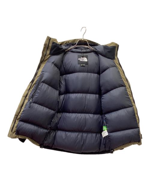 THE NORTH FACE（ザ ノース フェイス）THE NORTH FACE (ザ ノース フェイス) マウンテンダウンジャケット カーキ×ブラック サイズ:Mの古着・服飾アイテム