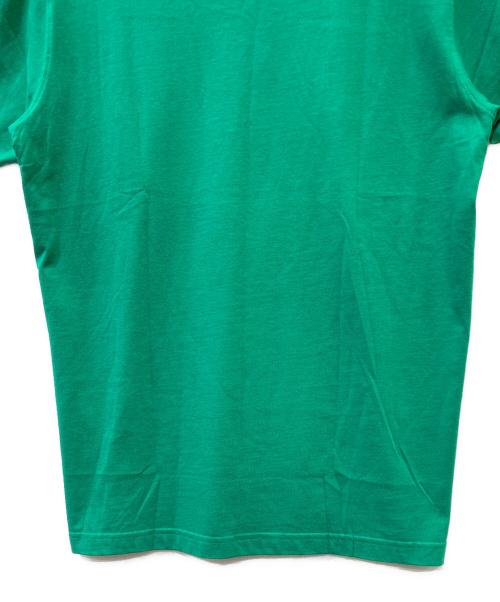 adidas（アディダス）adidas (アディダス) 90s adidas プリント半袖カットソー グリーン サイズ:SIZE M 未使用品の古着・服飾アイテム